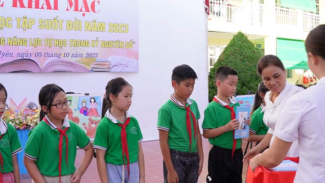 Hình Anh tuần lễ học tập suốt đời năm học 2023-2024